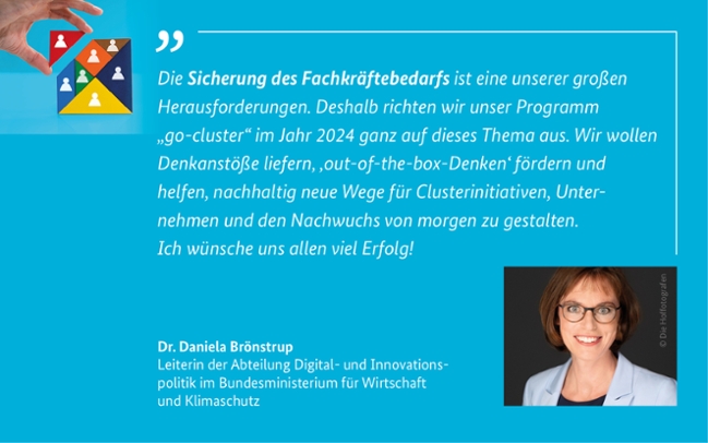 Zitat von Dr. Daniela Brönstrup zum Jahresleitthema 