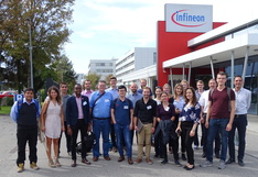 Besuch bei Infineon im Rahmen der Sensorik Summerschool 2018