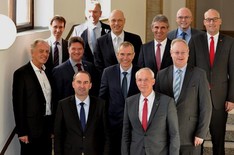 Alle Teilnehmer des Spitzengesprächs bei Wirtschaftsminister Aiwanger in München.