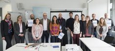 Die ILDA-care Projektteams der BioRegio STERN und WelfareTech sowie die Teilnehmer des Workshops für den ILDA-care Business Case Award. 
