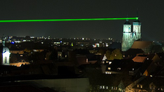 Measurement Valley: Lasertelegraf wird anlässlich der Nikolausberger Musiktage umgeleitet