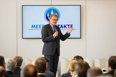 Minister Dr. Bernd Buchholz eröffnete die maritime Messe MEER KONTAKTE in Kiel