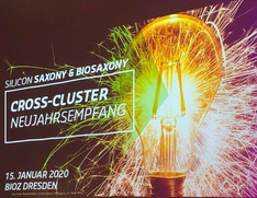 Impression zum gemeinsamen Neujahrsempfang von Silicon Saxony und biosaxony in Dresden
