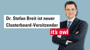 Dr. Stefan Breit ist neuer Clusterboard-Vorsitzender.