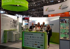 Das Team von Silicon Saxony auf dem größten Gemeinschaftsstand der SEMICON Europa