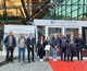 Die Gäste aus Frankreich vor dem „Neckar Forum“ in Esslingen