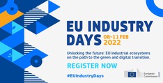 Banner zur Veranstaltung EU Industry Days 2022