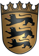 Bild zeigt das Wappen des Landes Baden-Württemberg.