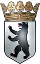 Bild zeigt das Wappen des Landes Berlin.