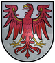 Bild zeigt das Wappen des Landes Brandenburg.