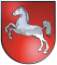 Bild zeigt das Wappen des Landes Niedersachen.