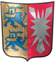 Bild zeigt das Wappen des Landes Schleswig-Holstein.