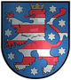 Bild zeigt das Wappen des Freistaats Thüringen.