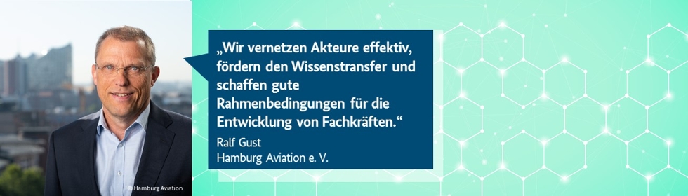 Das Bild zeigt Ralf Gust, Geschäftsführer vom Hamburg Aviation e. V.